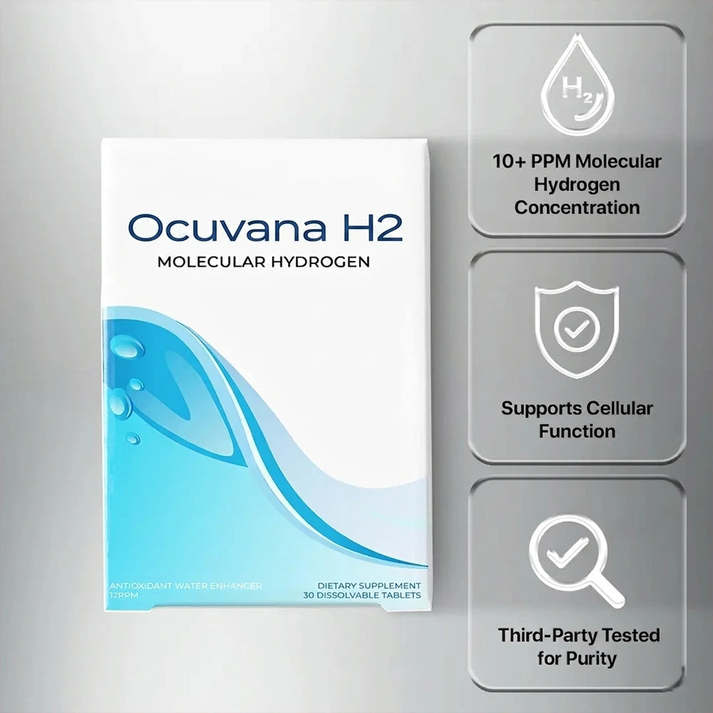 Exhausted All Day, Aging Faster Than You Should? Ocuvana H2 Protects Your Cells From The Inside Out.