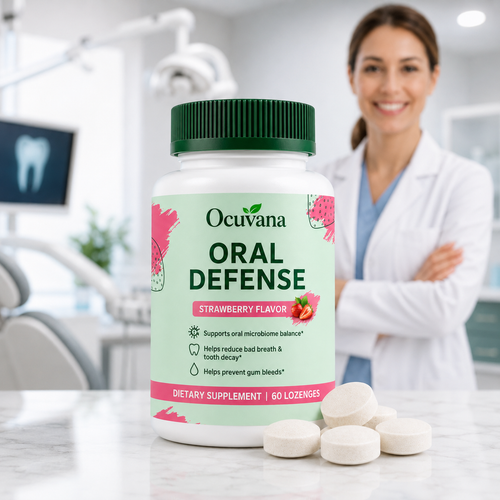 Ocuvana™ Gumline Shield — Natural Daily Support for Receding Gums