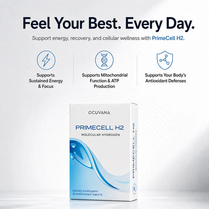Ocuvana H2 Molecular Hydrogen Tablets - Support Cellular Energy & Antioxidant Defense