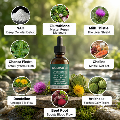Ocuvana Complete Liver Support To Restore Energy And Vitality