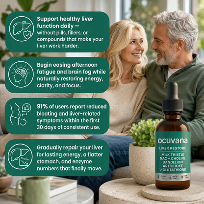 Ocuvana Complete Liver Support To Restore Energy And Vitality