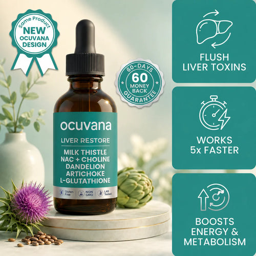 Ocuvana Complete Liver Support To Restore Energy And Vitality