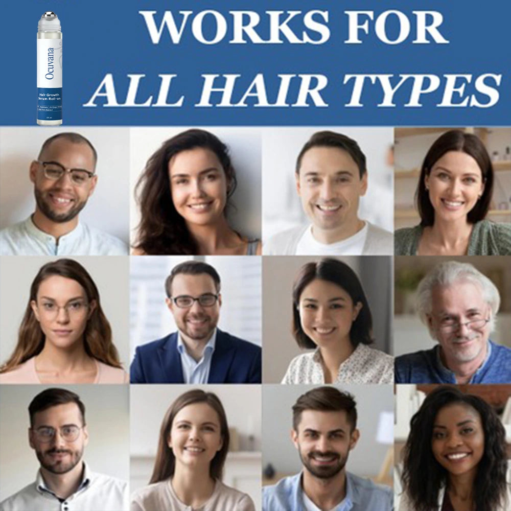 Ocuvana™ Advanced Hair Growth Roll-On Serum