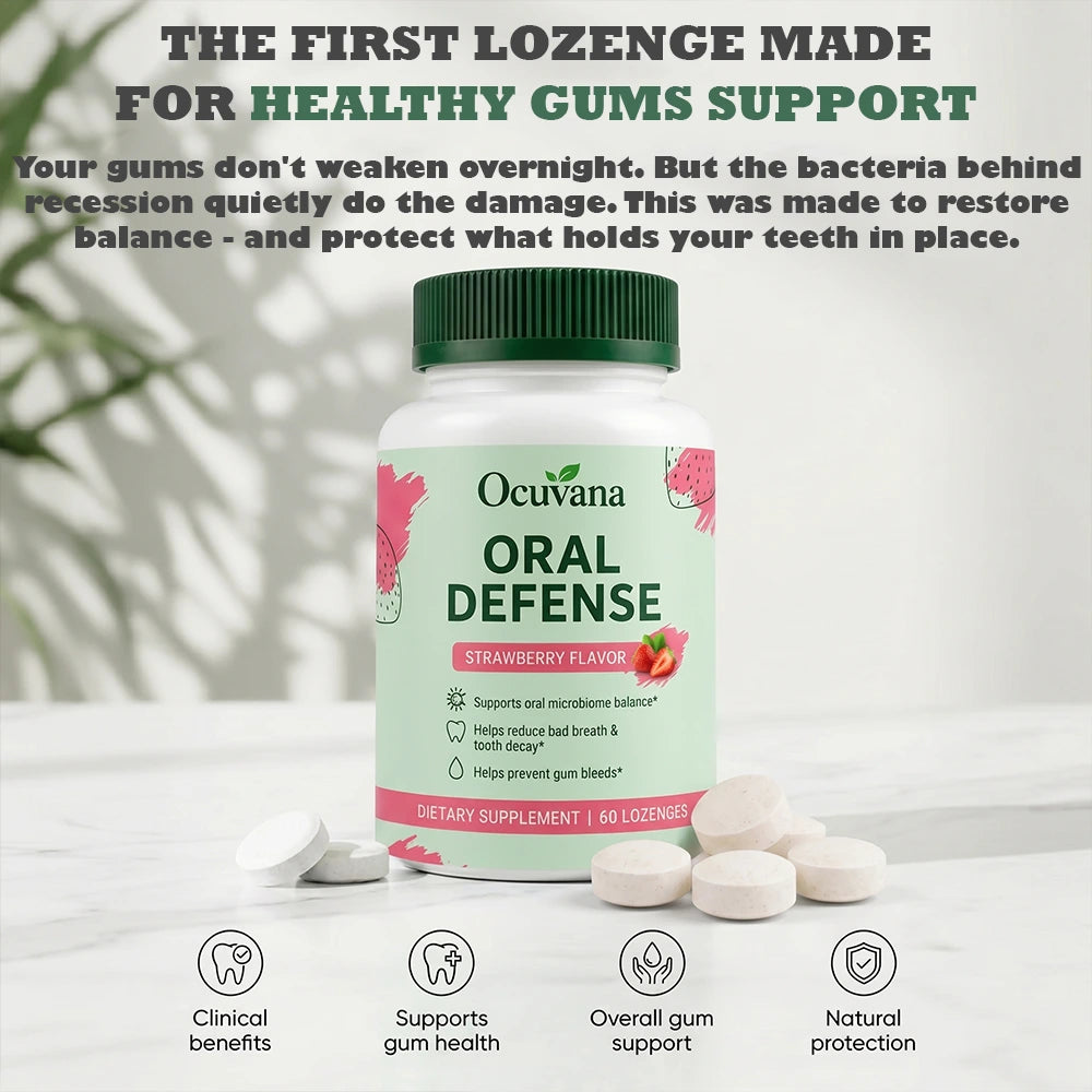 Ocuvana™ Gumline Shield — Natural Daily Support for Receding Gums